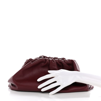 Bottega Veneta Smooth Butter Calf The Pouch Oversized Clutch Bordeaux 2 of 8