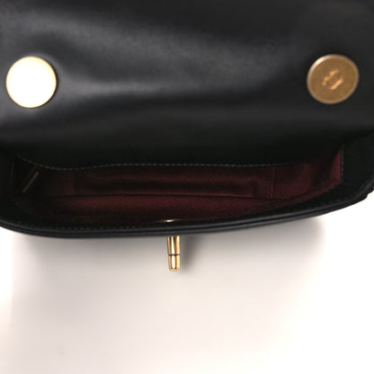 Chanel Calfskin Stitched Flap Black 5 of 10