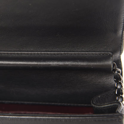 Chanel Calfskin Mini Propeller Flap Black 9 of 14