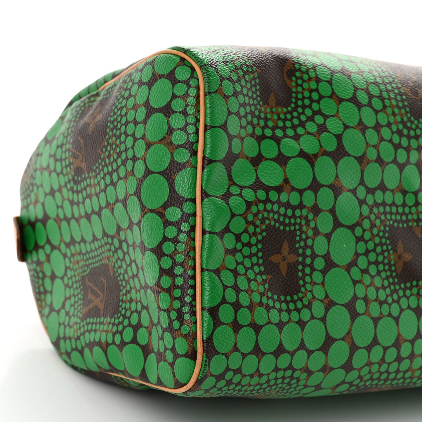 Monogram Kusama Town Speedy 30 Green