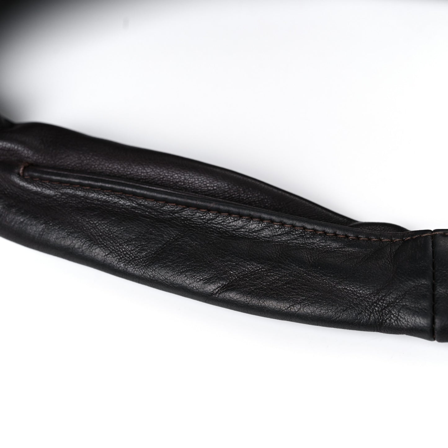 Nappa Intrecciato Large Veneta Hobo Ebano