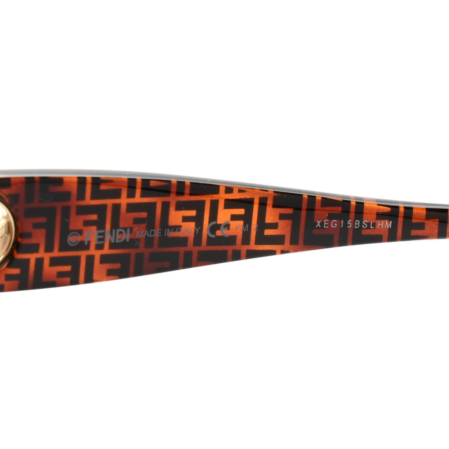Fendi Acetate F is Fendi FF Sunglasses 0359/S Tortoise Camouflage 6 of 7