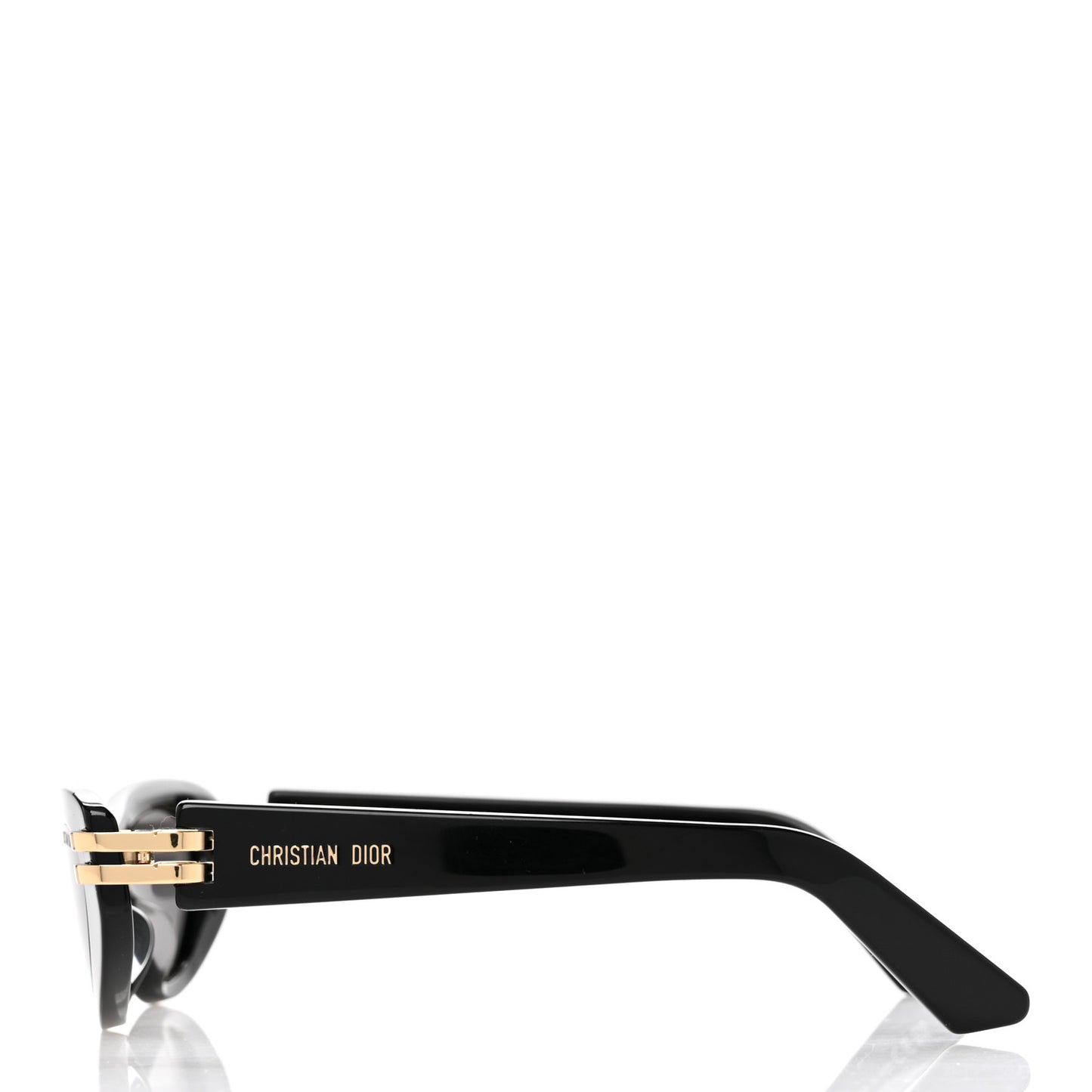 Acetate CDior B1U Cat Eye Sunglasses Black