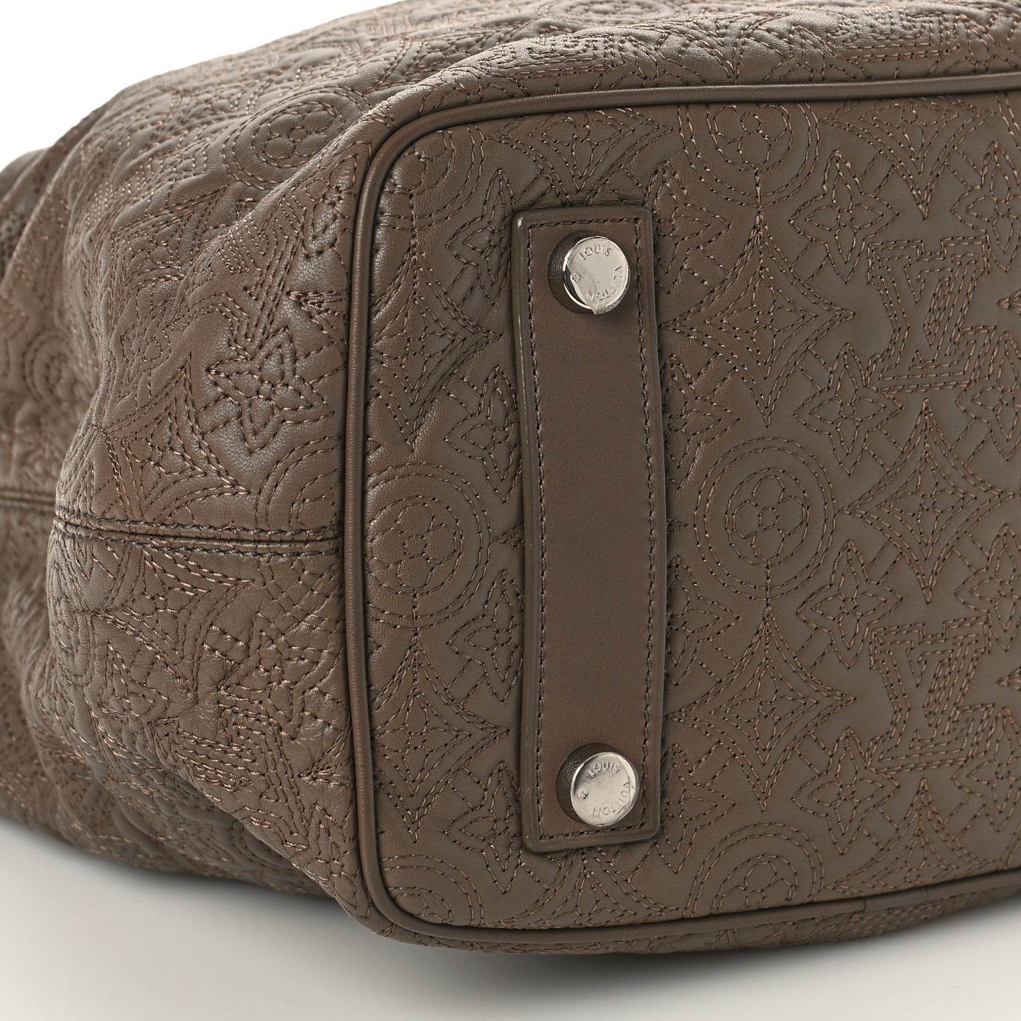 Monogram Lambskin Antheia Lilia PM Brown