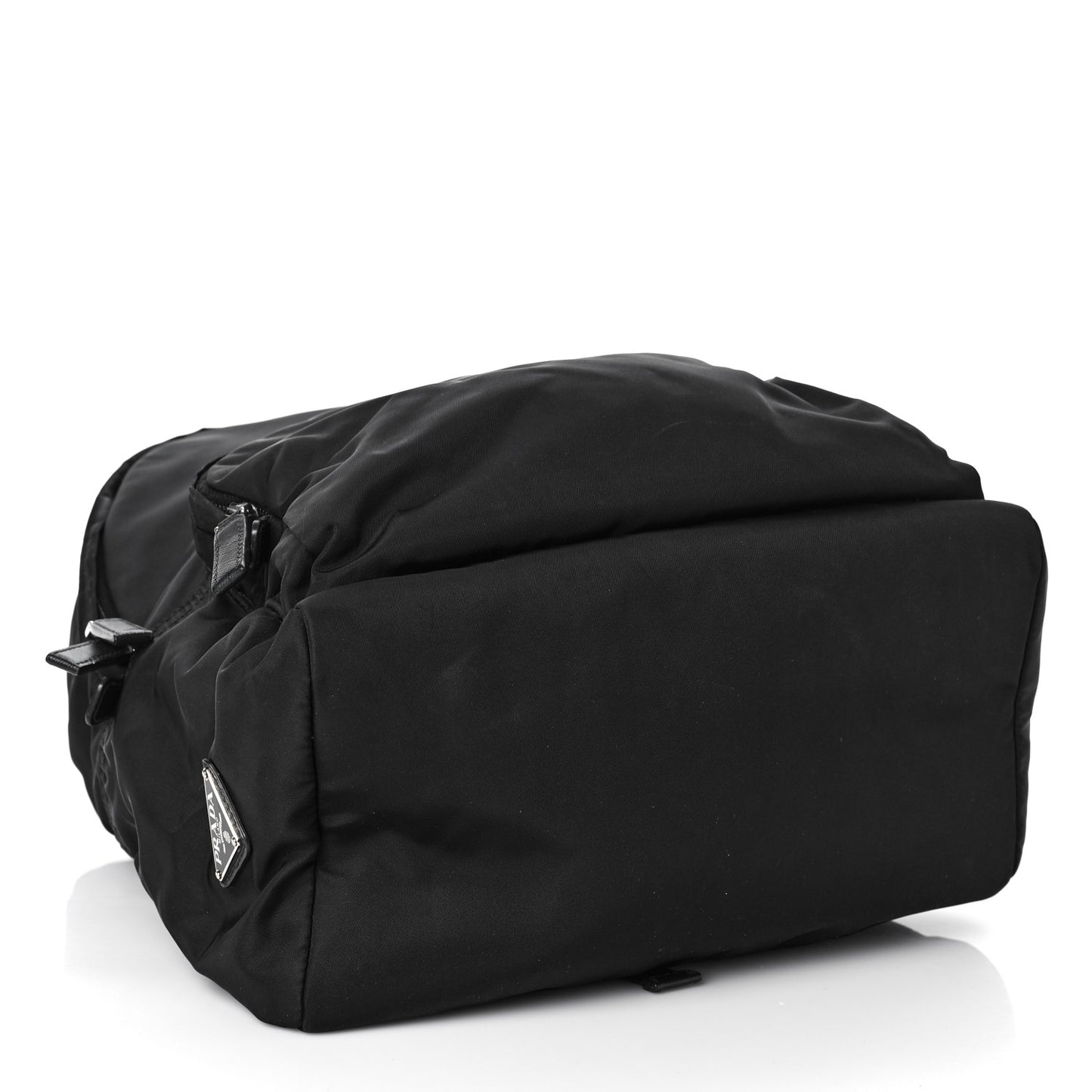 Nylon Tessuto Saffiano Backpack Black