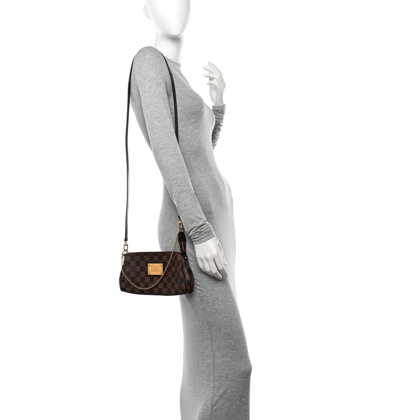 Damier Ebene Eva Clutch