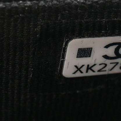 Chanel Caviar Quilted Flap Card Holder Wallet Black 8 of 9