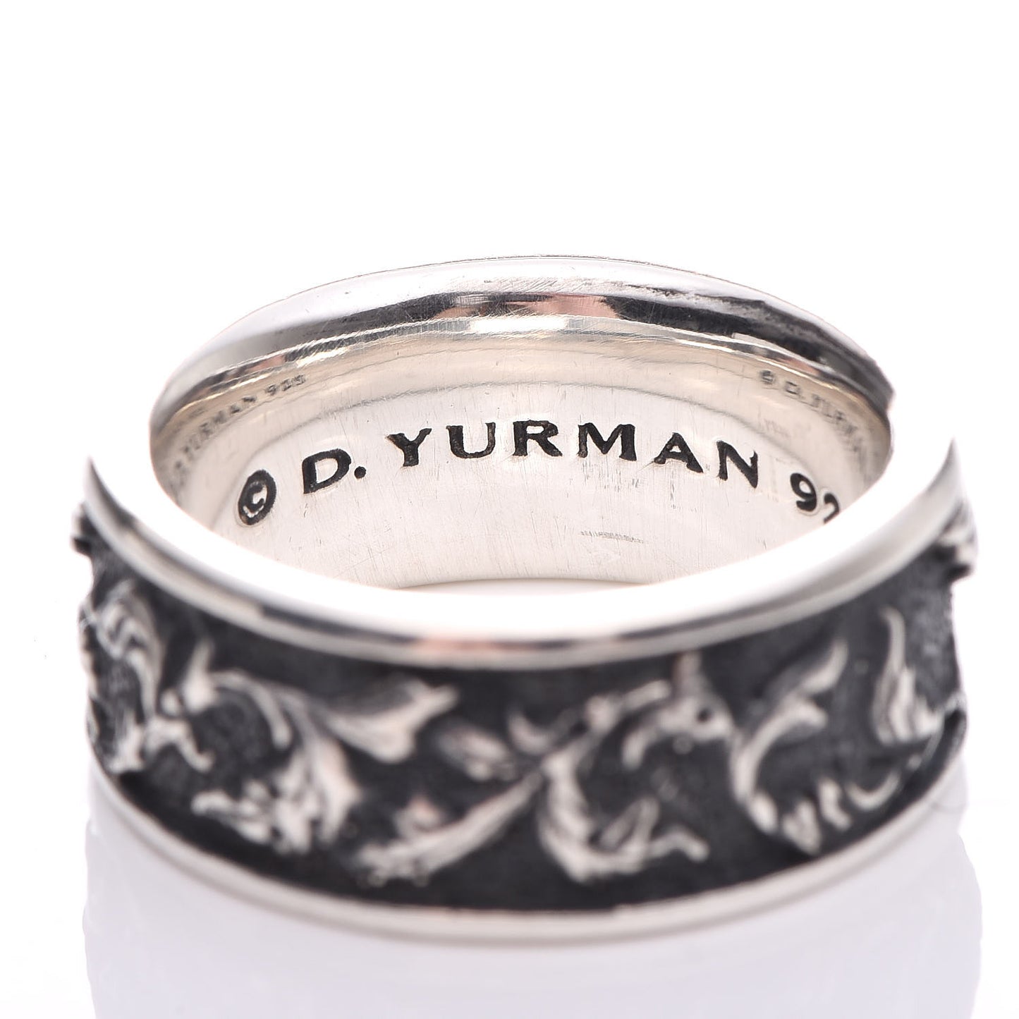 Sterling Silver Petrvs Griffin Ring 55 7.5