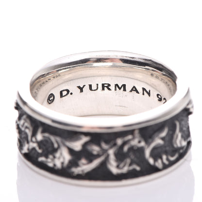 David Yurman Sterling Silver Petrvs Griffin Ring 55 7.5 5 of 7