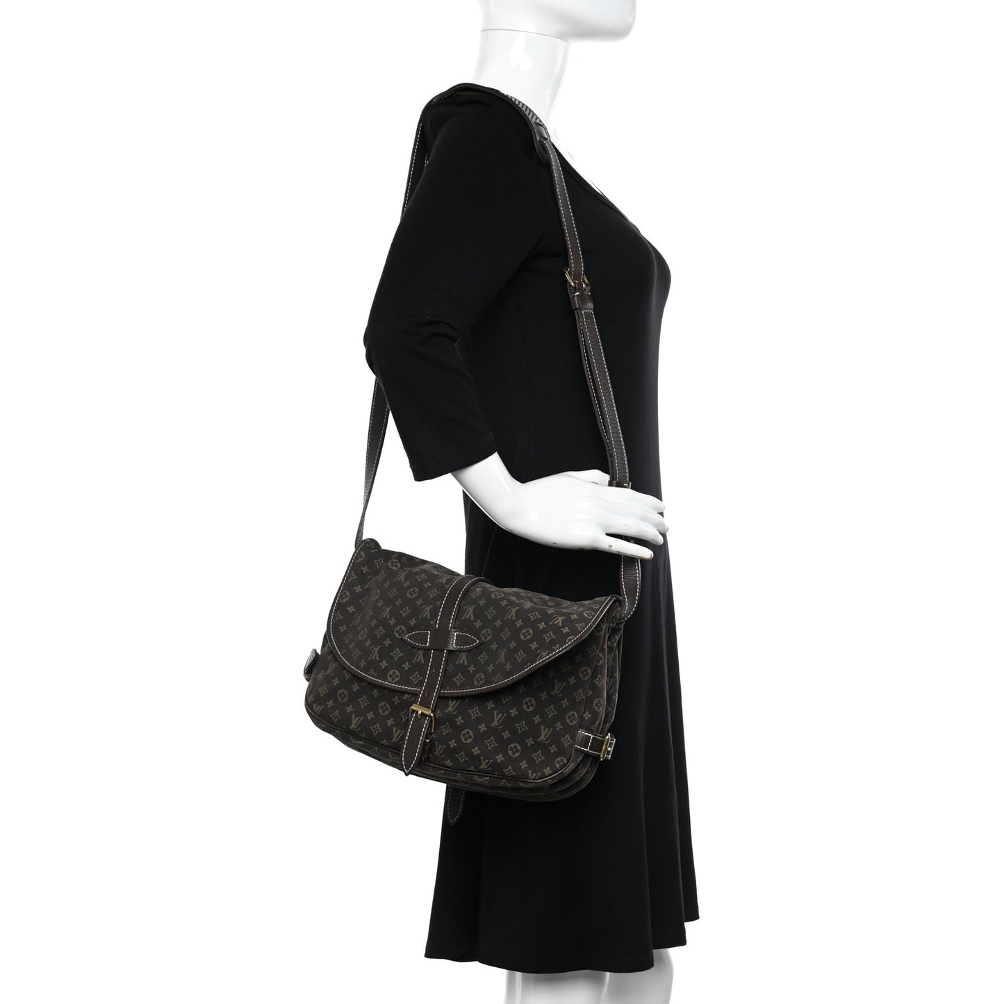 Monogram Idylle Saumur MM Fusain