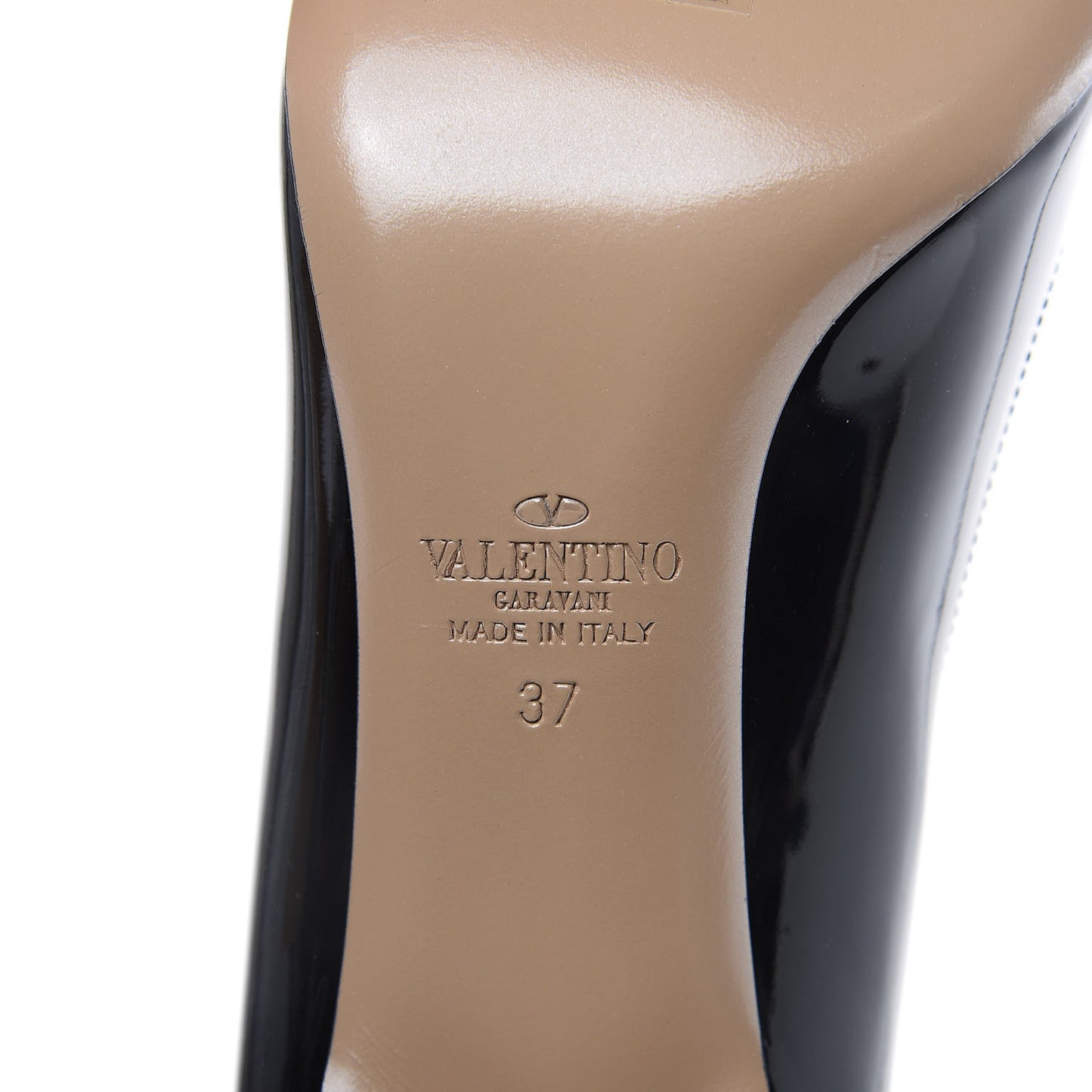 Patent Rockstud Simple Pumps 37 Black
