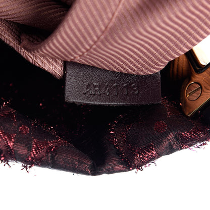 Louis Vuitton Lurex Quilted Monogram Altair Clutch Bordeaux 7 of 11