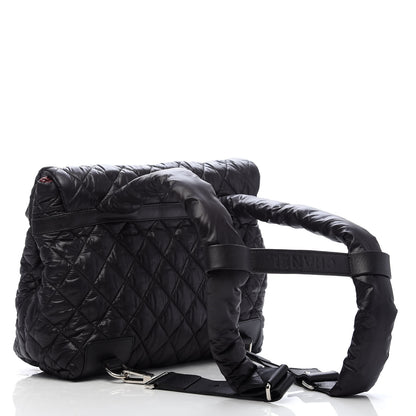 Chanel Lambskin Quilted Coco Cocoon Backpack Black 2 of 9