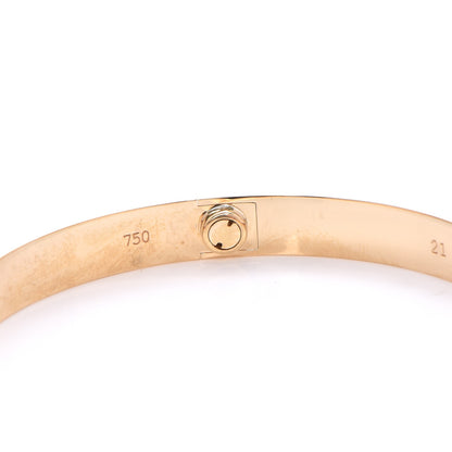 Cartier 18K Yellow Gold LOVE Bracelet 21 8 of 10