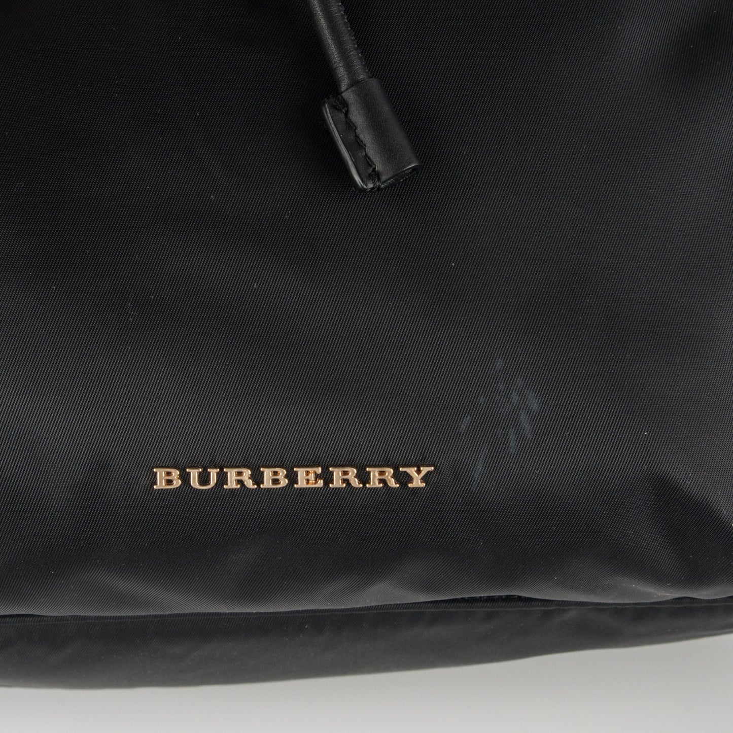 Nylon Large Rucksack Backpack Black