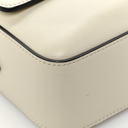 Gucci Azalea Calfskin Small Horsebit 1955 Shoulder Bag Mystic White 11 of 17