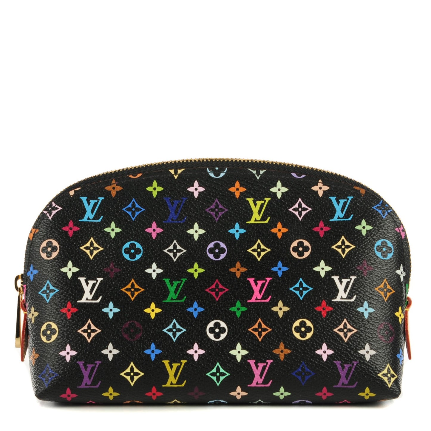 Monogram Multicolor Cosmetic Pouch Black Grenade