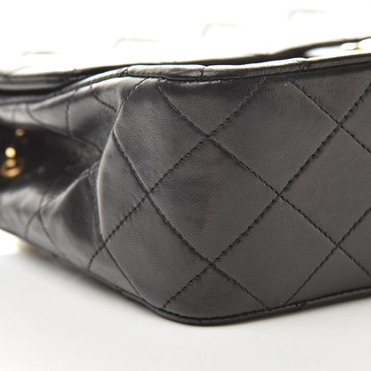 Chanel Lambskin Quilted Mini Square Flap Black 10 of 12