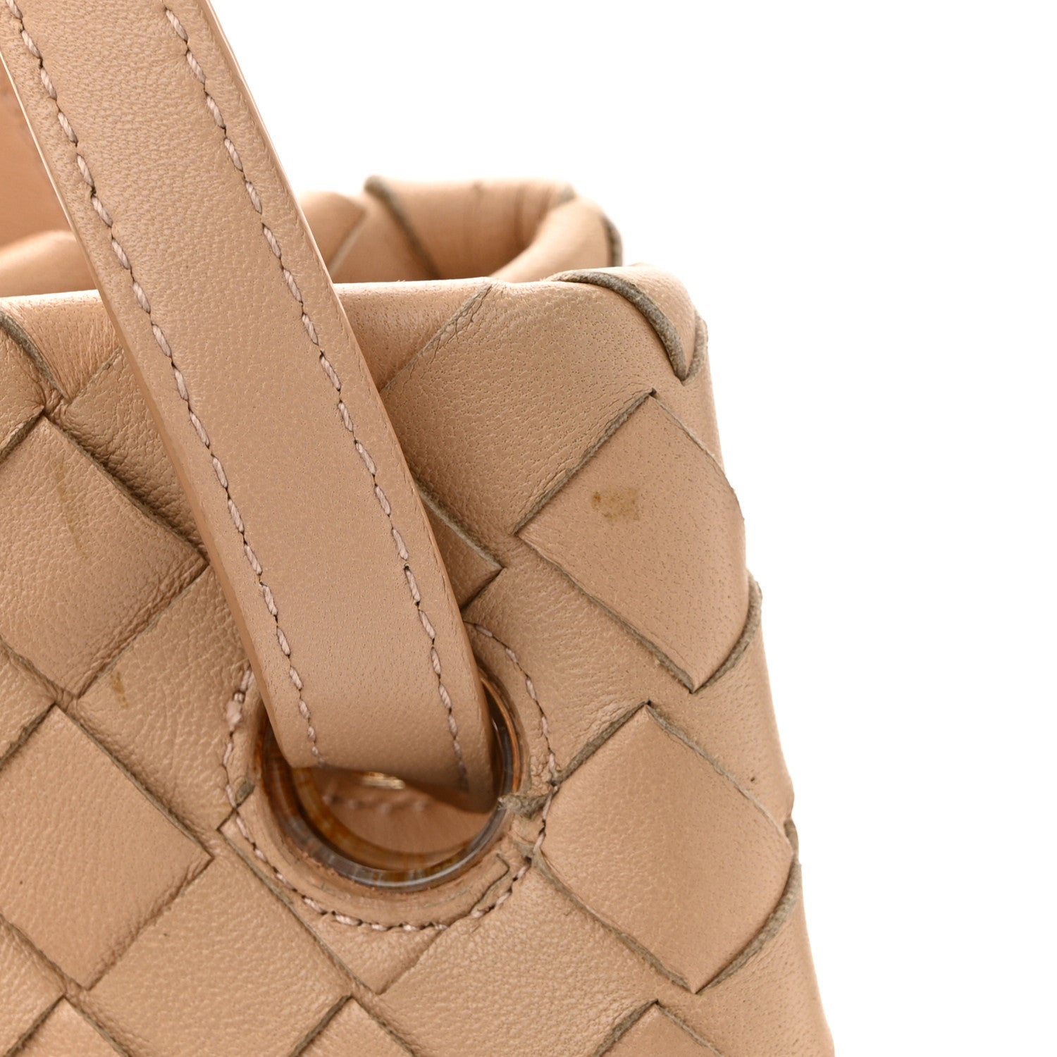 Bottega Veneta Nappa Intrecciato Shoulder Bag Almond 12 of 12
