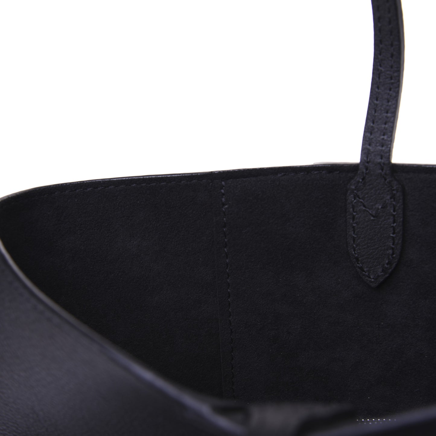 Calfskin Lockme Cabas Black