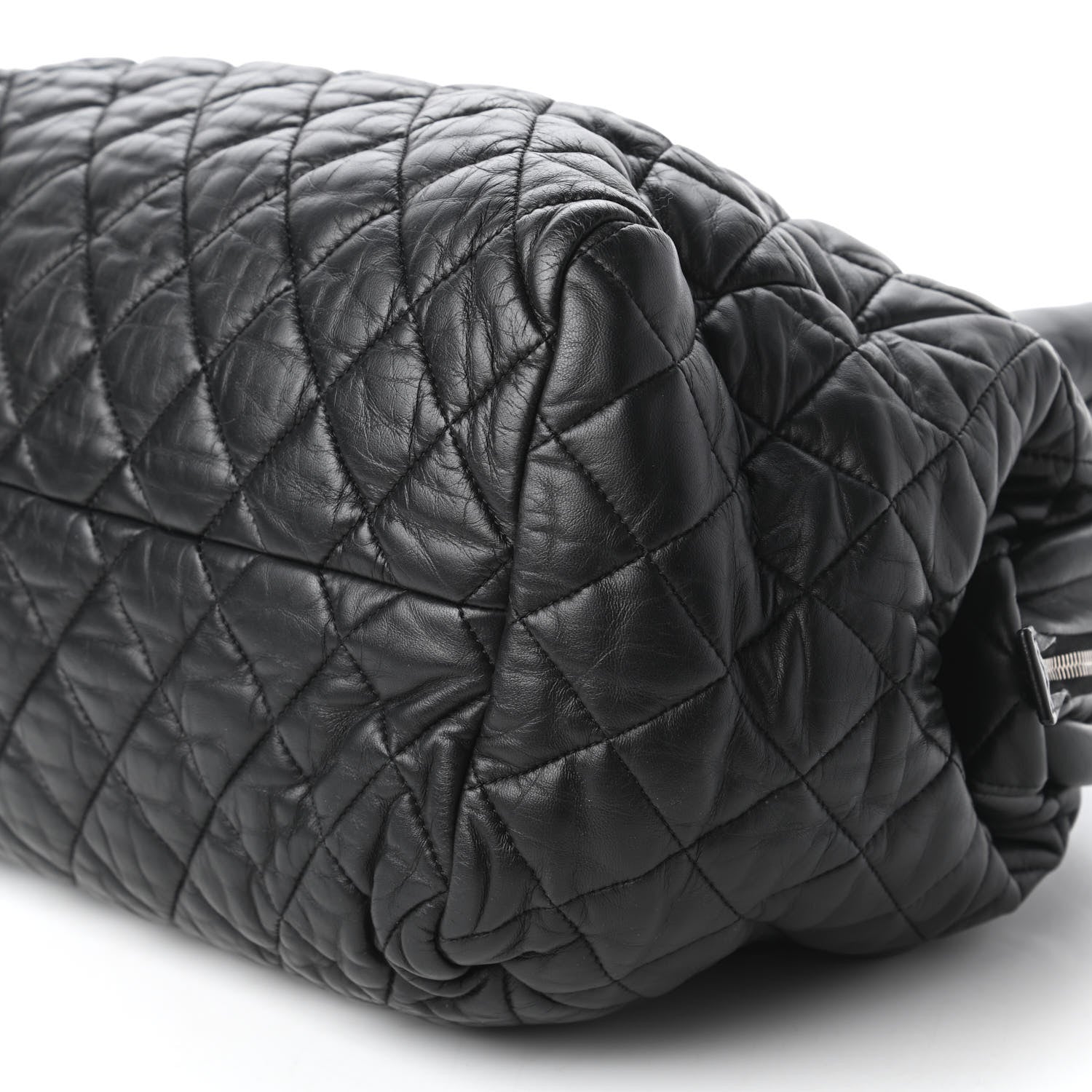 Chanel Lambskin Coco Cocoon Bowler Black 7 of 10