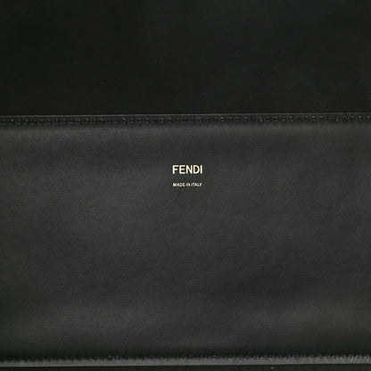 Fendi Vitello King Plexiglass Medium Fendi Sunshine Shopper Tote Black 6 of 10