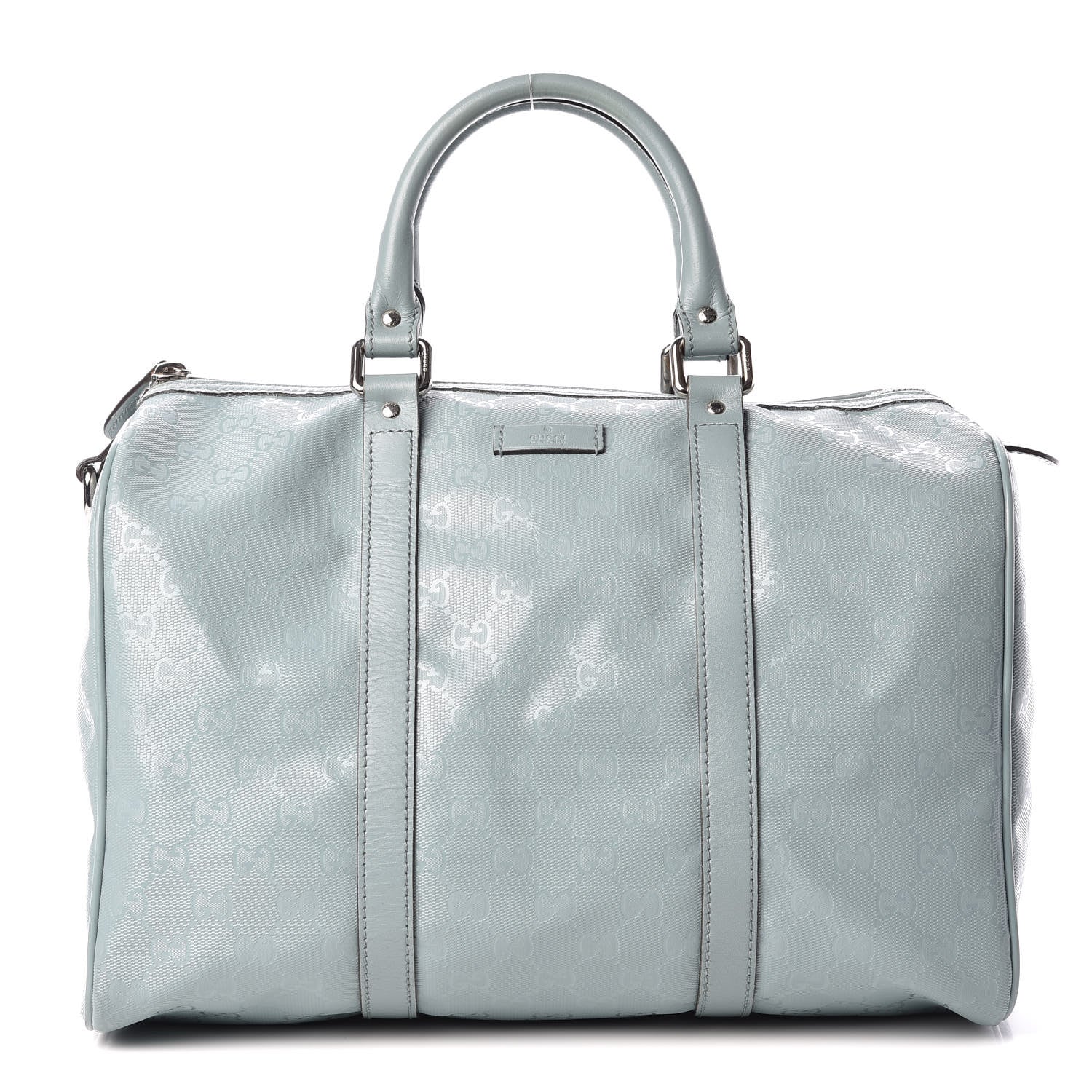 Gucci Imprime Monogram Medium Joy Boston Light Blue 1 of 9