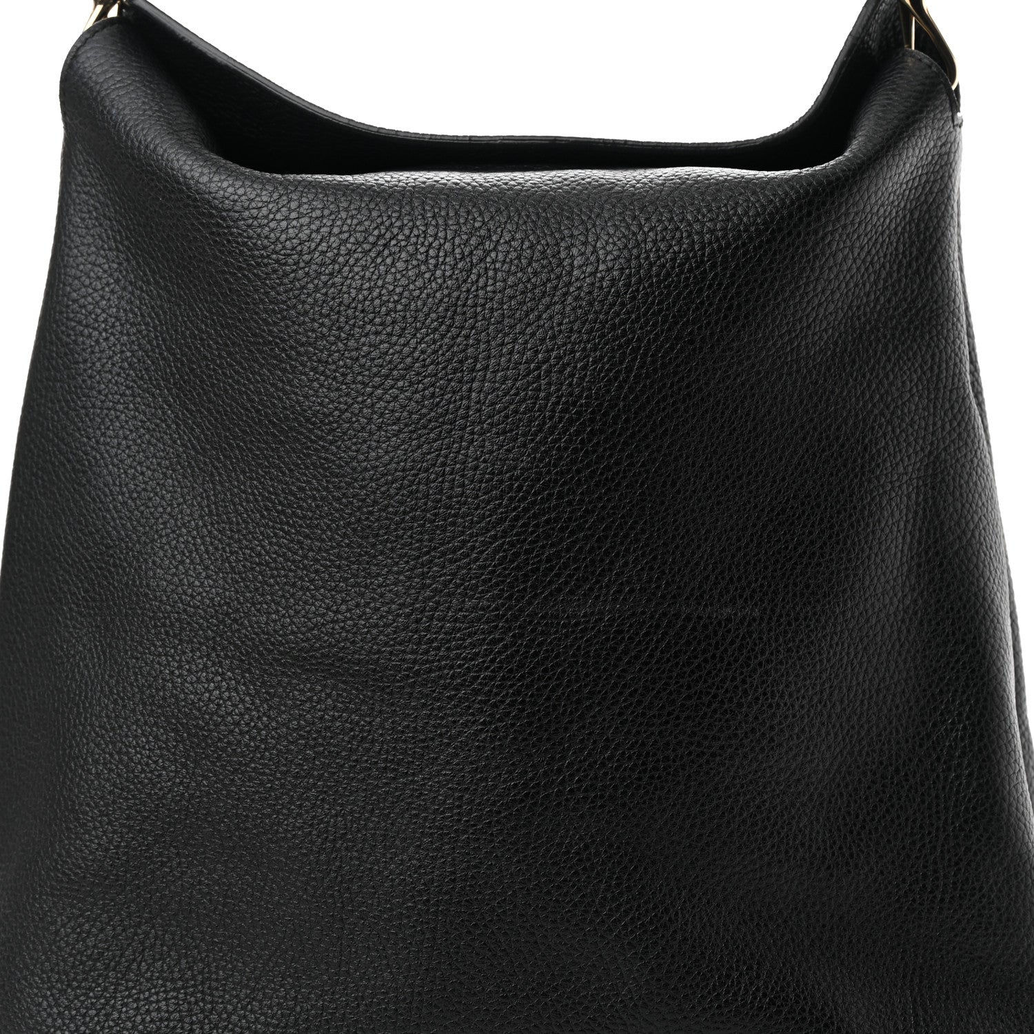 Burberry Grainy Calfskin Medium Cale Hobo Black 8 of 15
