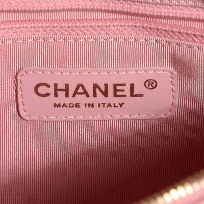 Chanel Caviar Quilted Pochette Pink 7 of 8