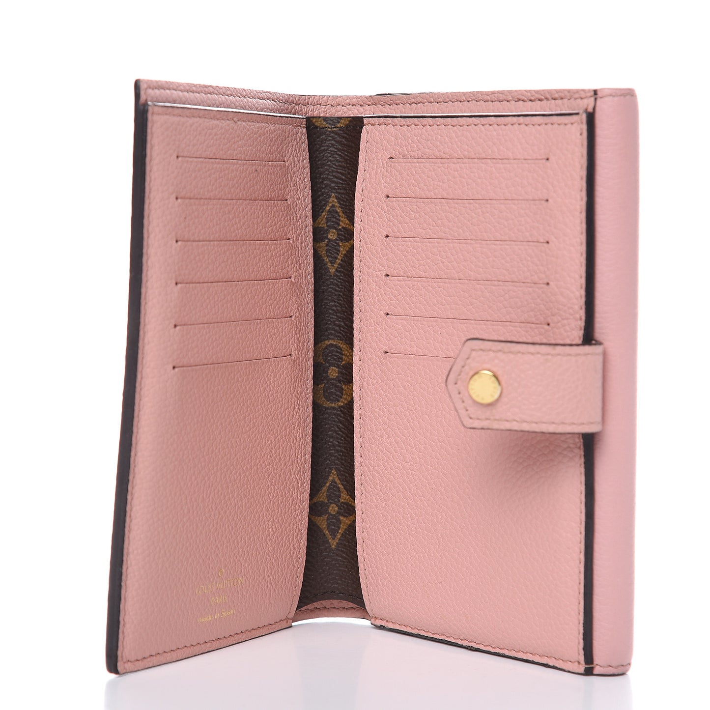 Monogram Pallas Compact Wallet Rose Poudre