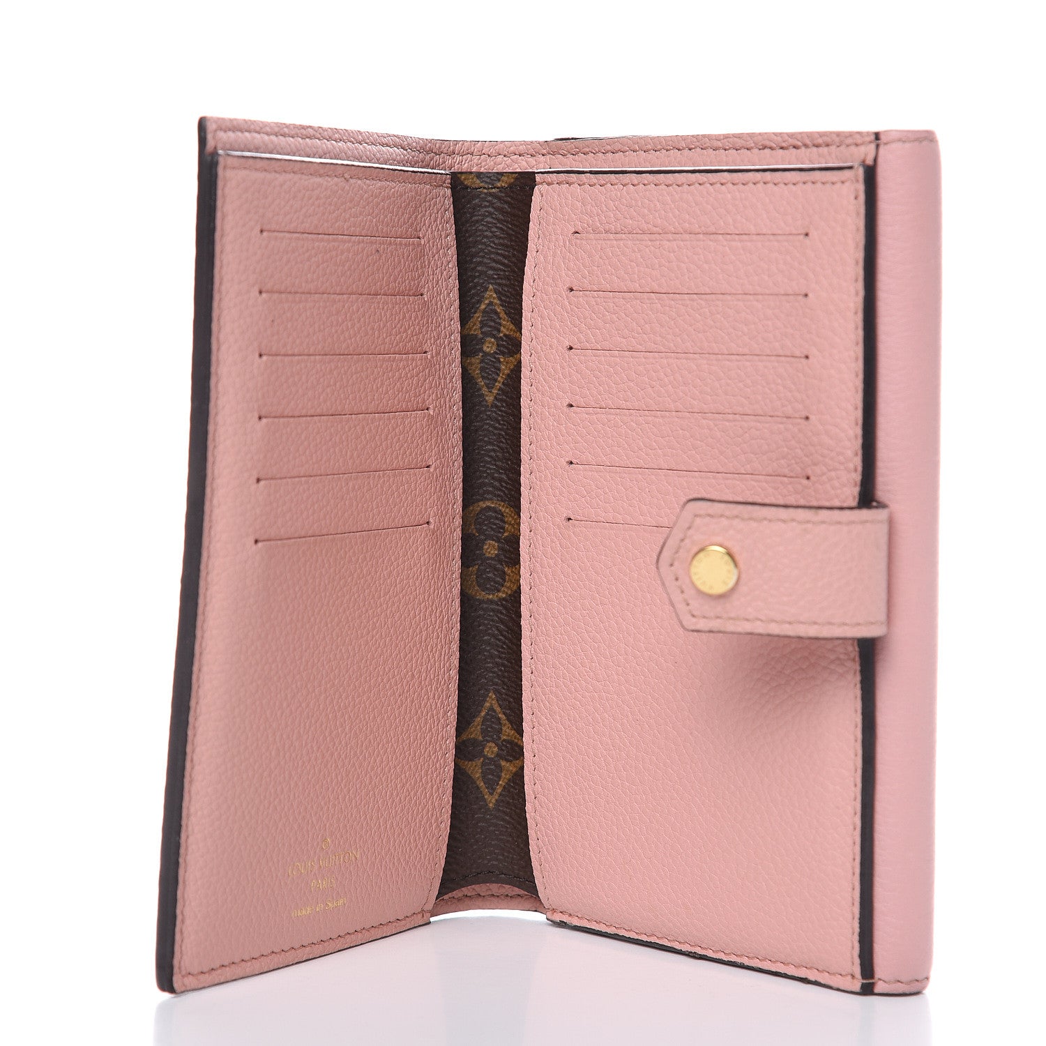 Louis Vuitton Monogram Pallas Compact Wallet Rose Poudre 5 of 7
