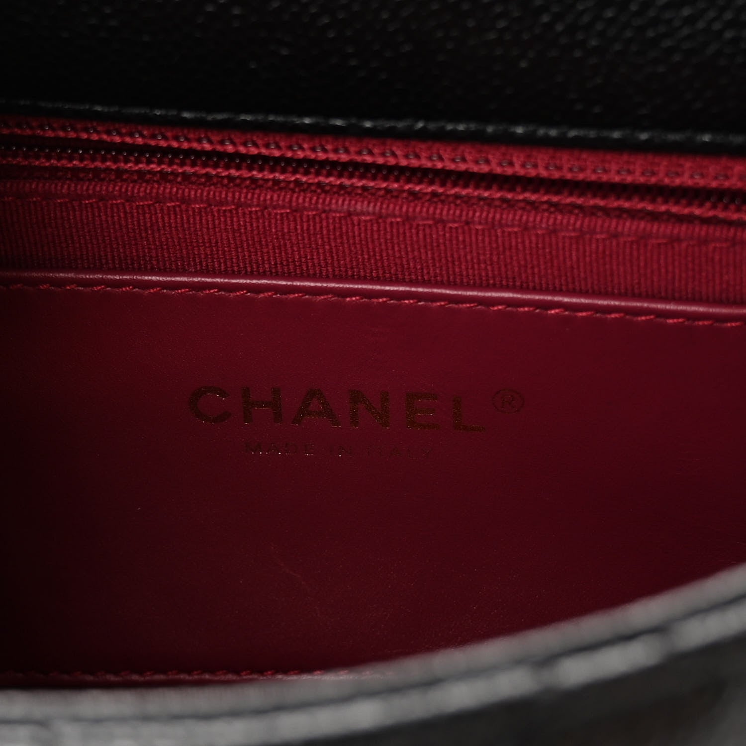 Chanel Caviar Quilted Mini Never Ending Chain Flap Black 6 of 10