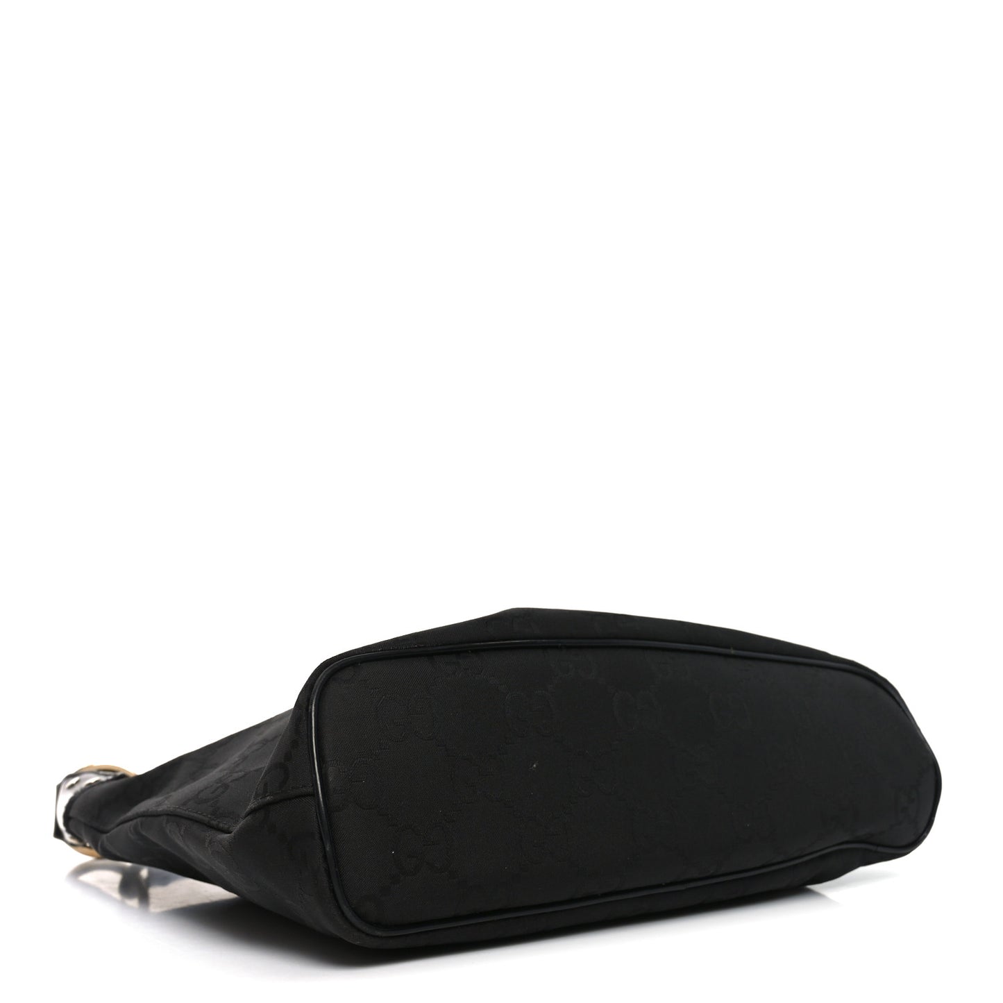 Nylon Monogram Small Hobo Black