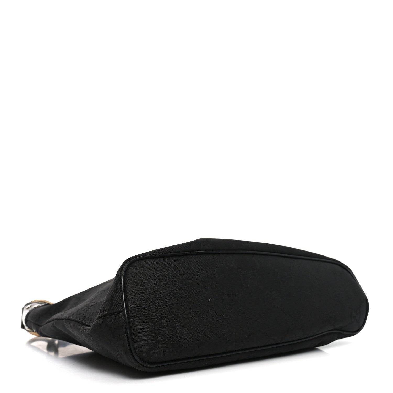 Gucci Nylon Monogram Small Hobo Black 4 of 10