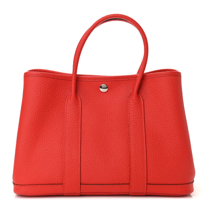 Hermes Negonda Garden Party TPM 30 Rouge Tomate 1 of 10