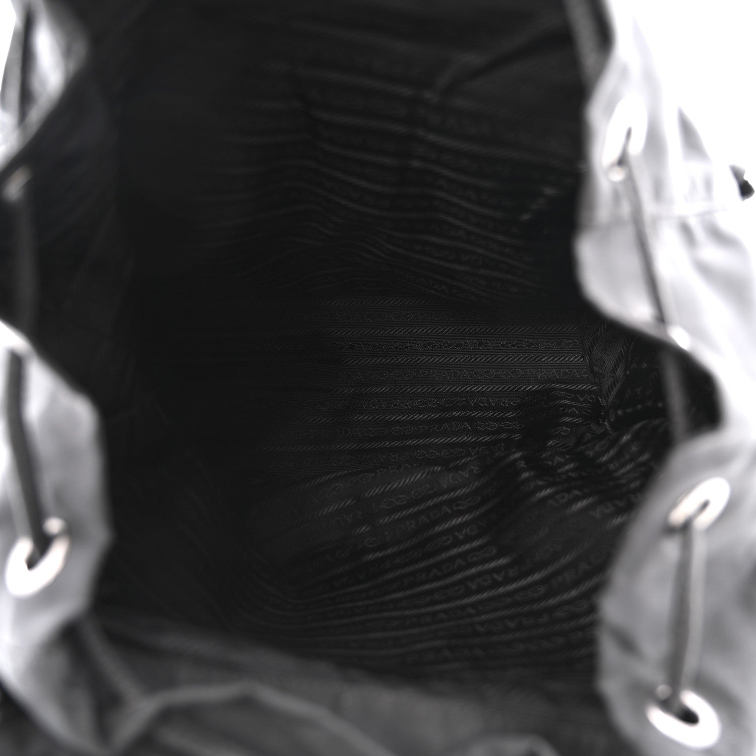 Prada Nylon Vela Medium Backpack Black 5 of 15