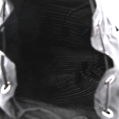 Prada Nylon Vela Medium Backpack Black 5 of 15