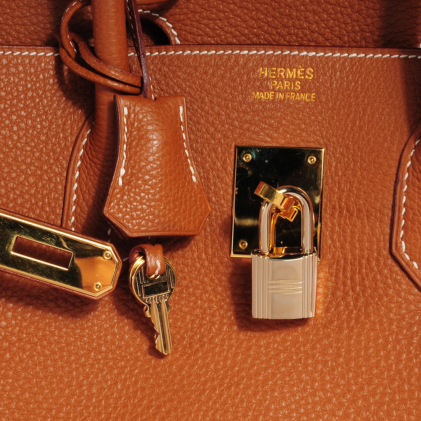 Togo Birkin 35 Gold