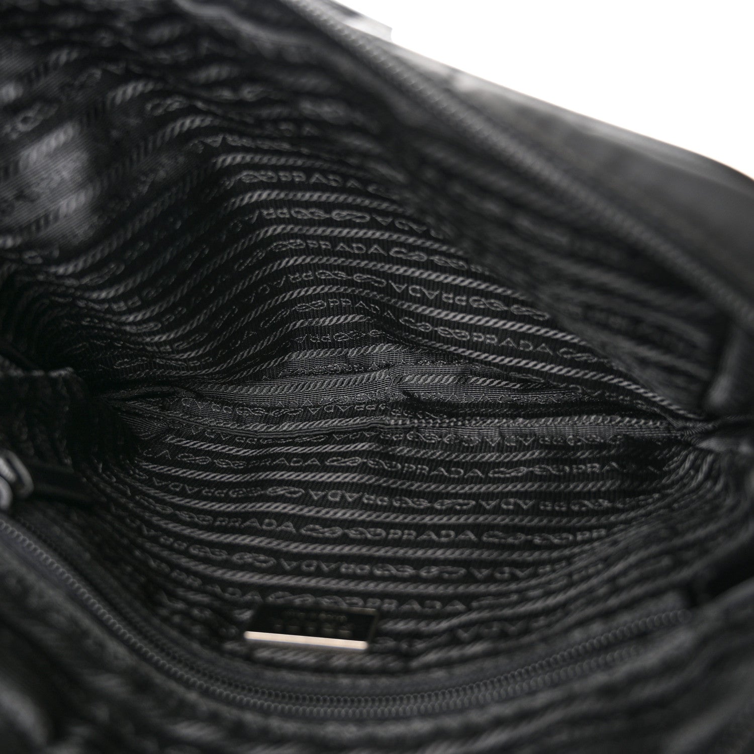 Prada Tessuto Nylon Multi Pocket Belt Bag Black 5 of 12