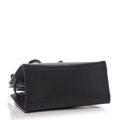 Mansur Gavriel Vegetable Tanned Calfskin Mini Mini Sun Bag Black Flamma 4 of 8