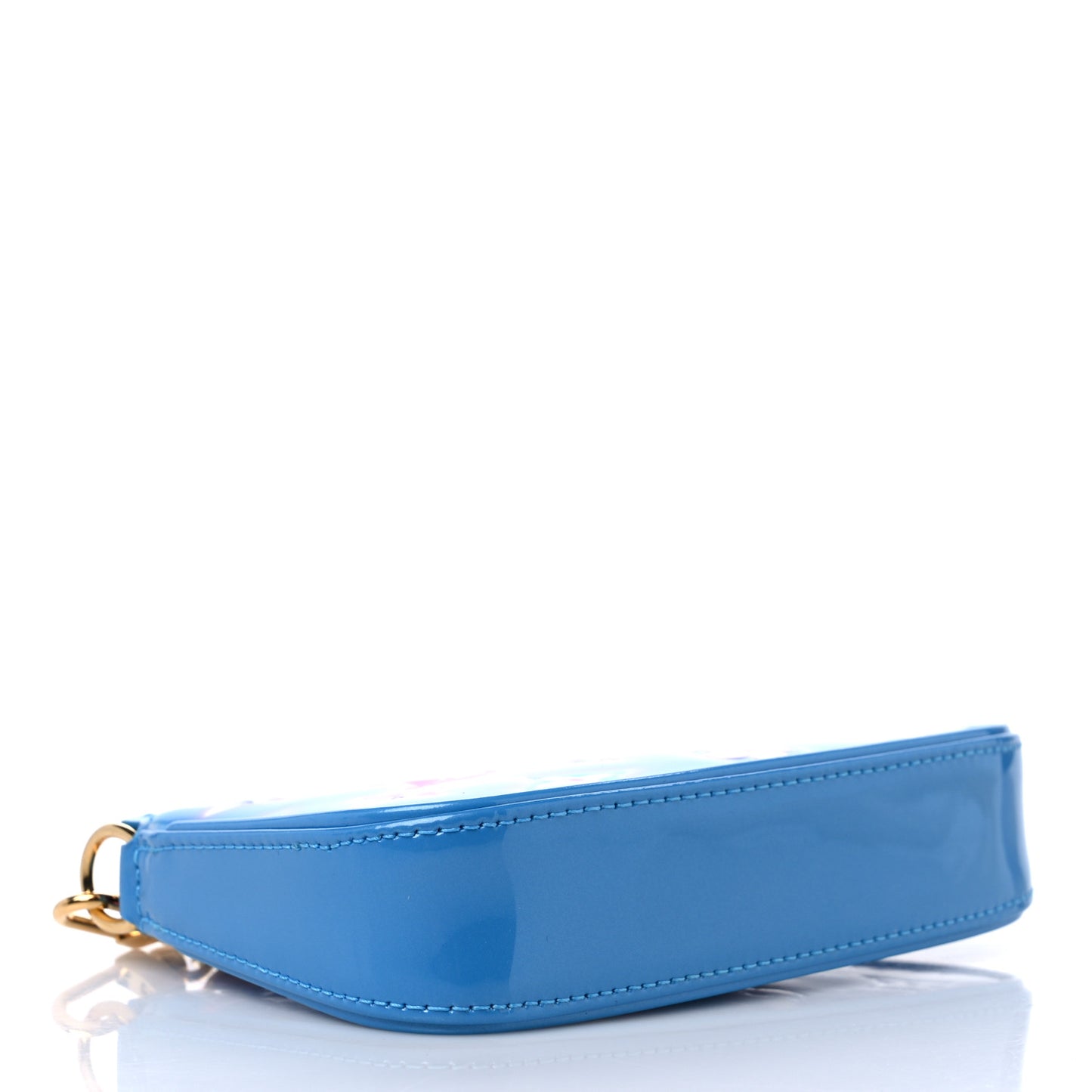 Vernis Valentine Mini Pochette Accessories Baby Blue Neon