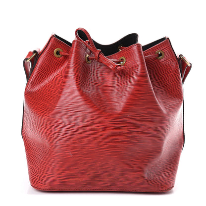 Louis Vuitton Epi Petit Noe Castillan Red 1 of 8