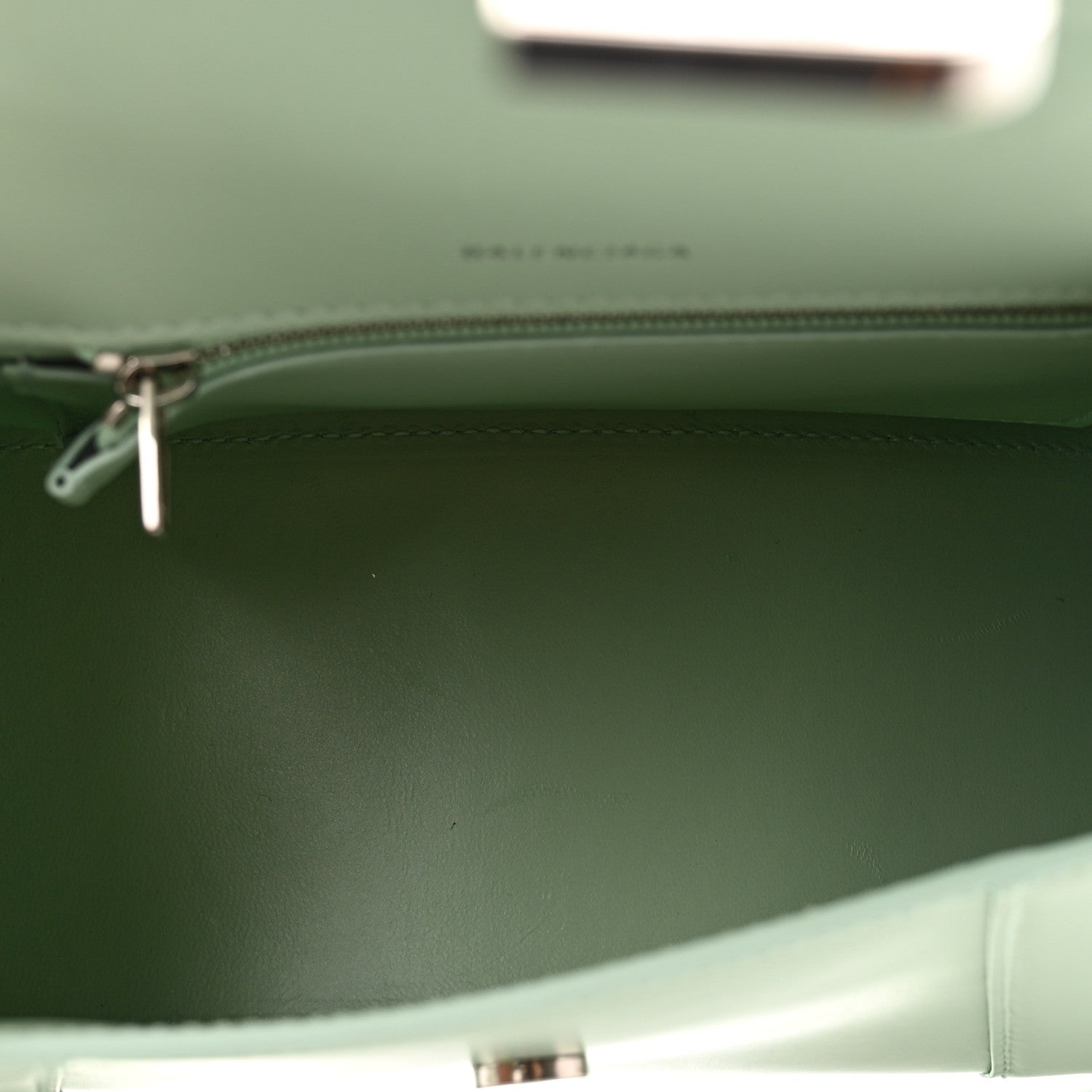 Balenciaga Shiny Box Calfskin Small Hourglass Top Handle Bag Light Green 4 of 7