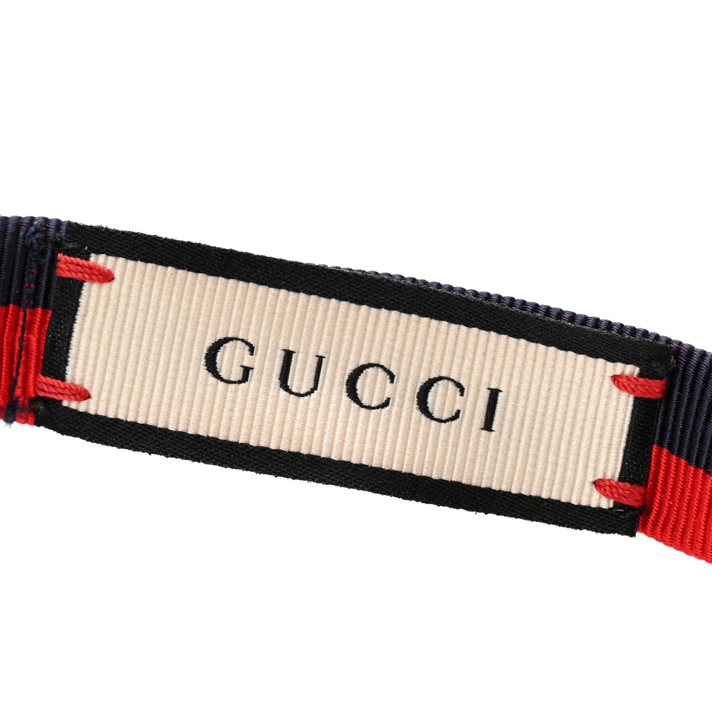 Grosgrain Web Feline Neck Bow Blue Red
