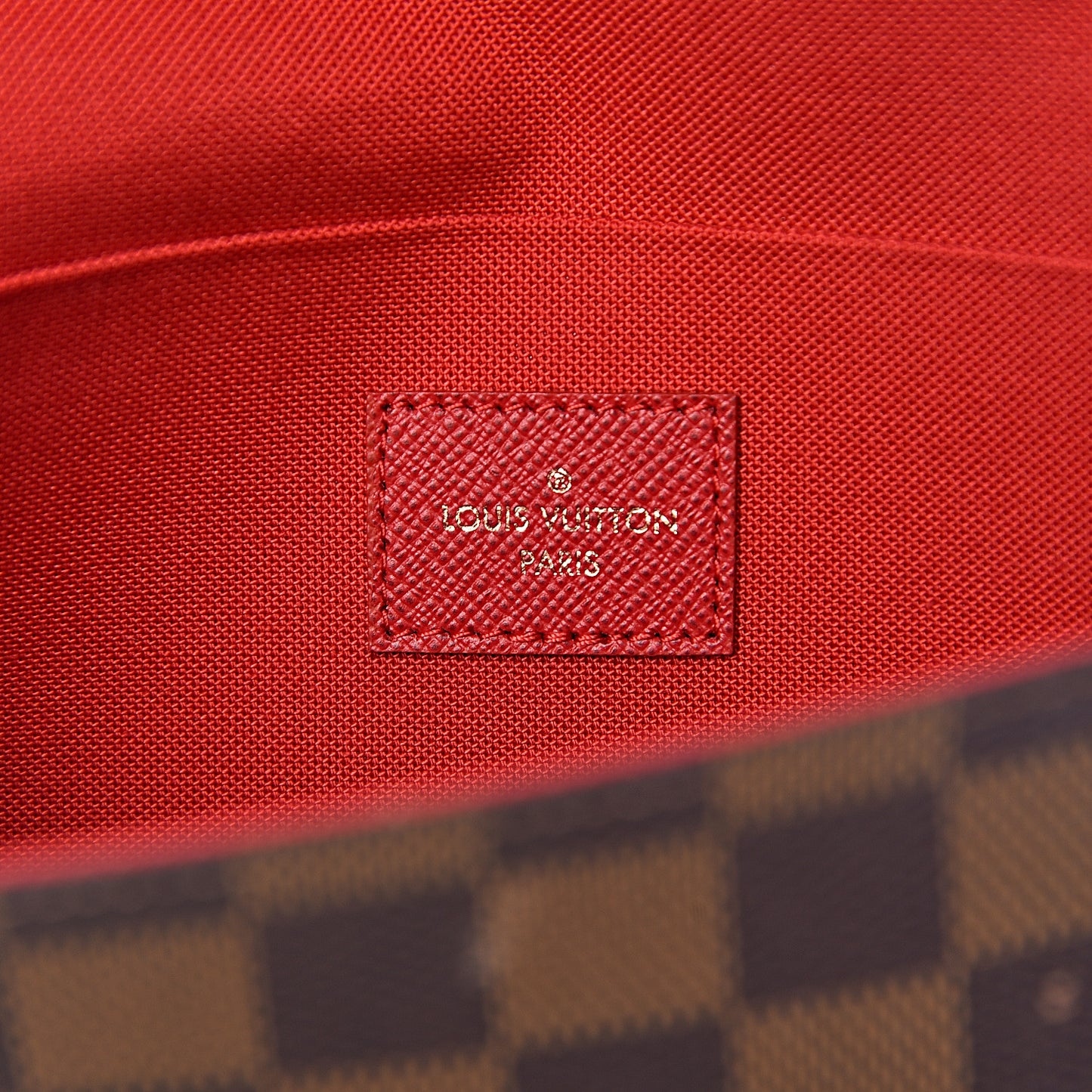 Damier Ebene Pochette Felicie Chain Wallet