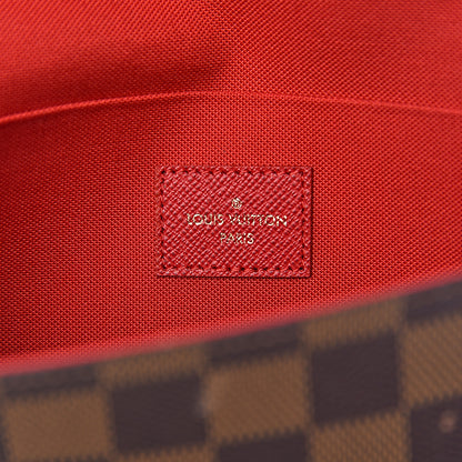 Louis Vuitton Damier Ebene Pochette Felicie Chain Wallet 6 of 12