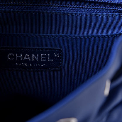 Chanel Lambskin Quilted Large Urban Spirit Backpack Blue 7 of 8