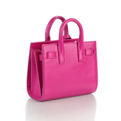 Saint Laurent Calfskin Toy Sac De Jour Electric Pink 3 of 6