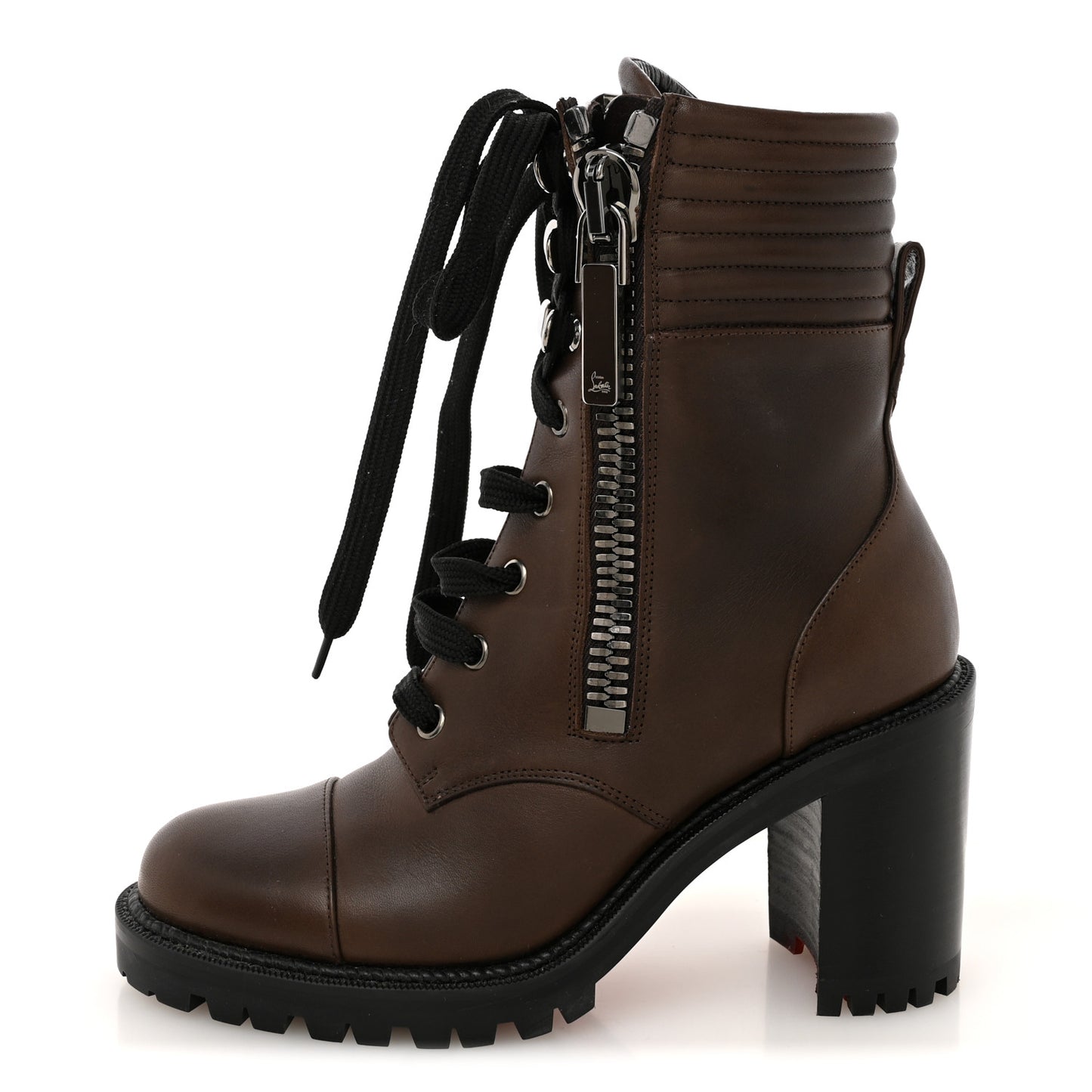 En Hiver Mixed Dual-Zip 70 Booties 35 Arabica