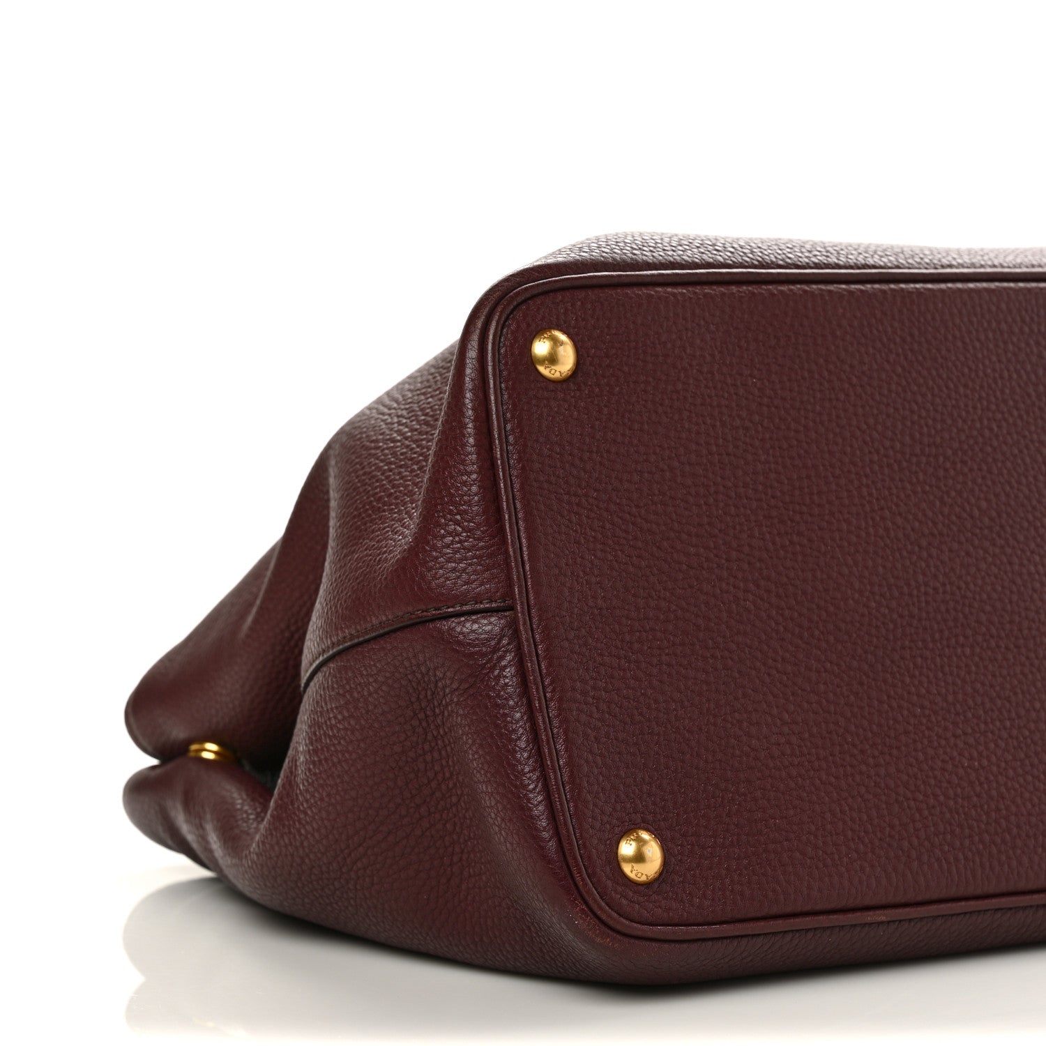 Prada Vitello Daino Tote Granato 8 of 12